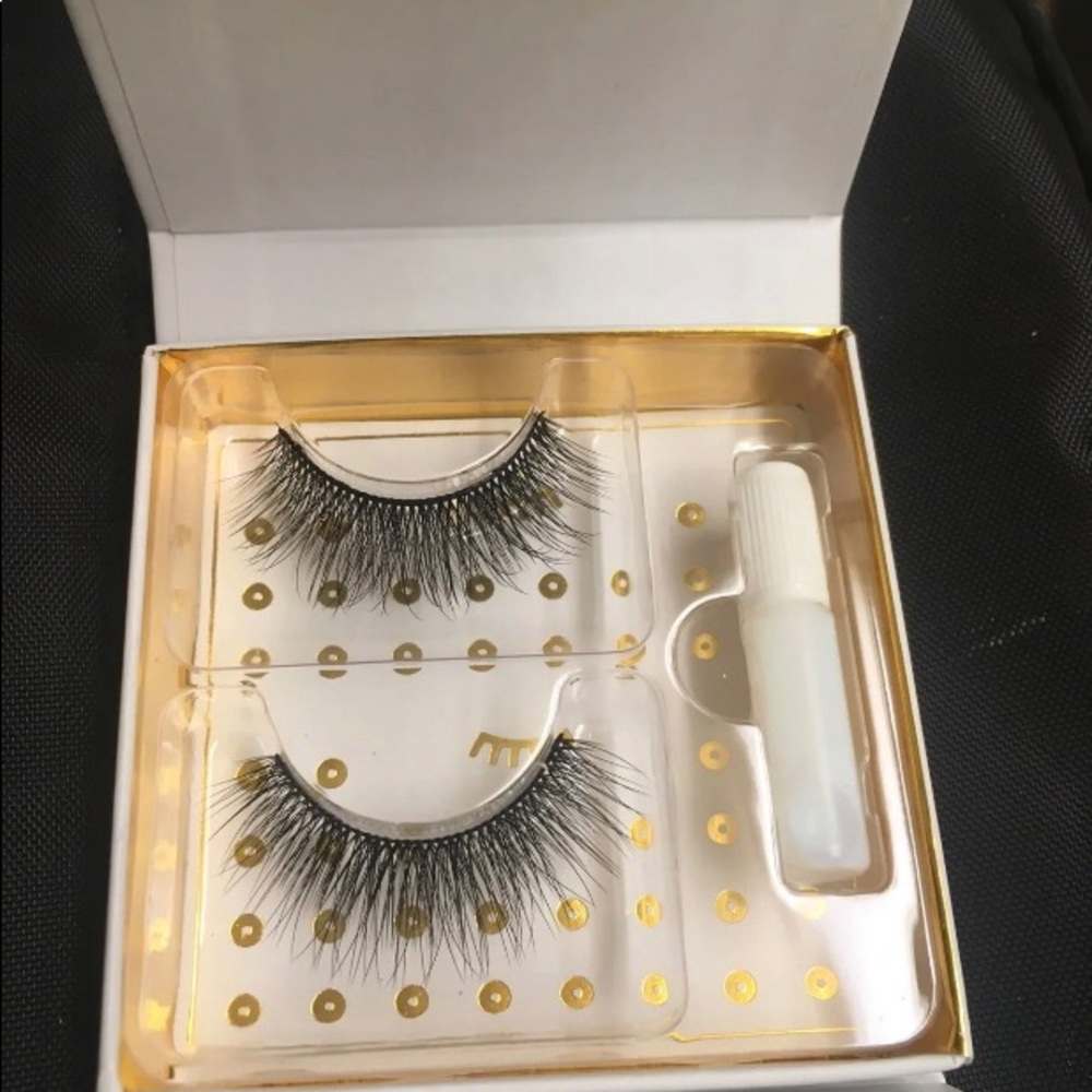 Battington 3D Lashes w/ Mini Glue